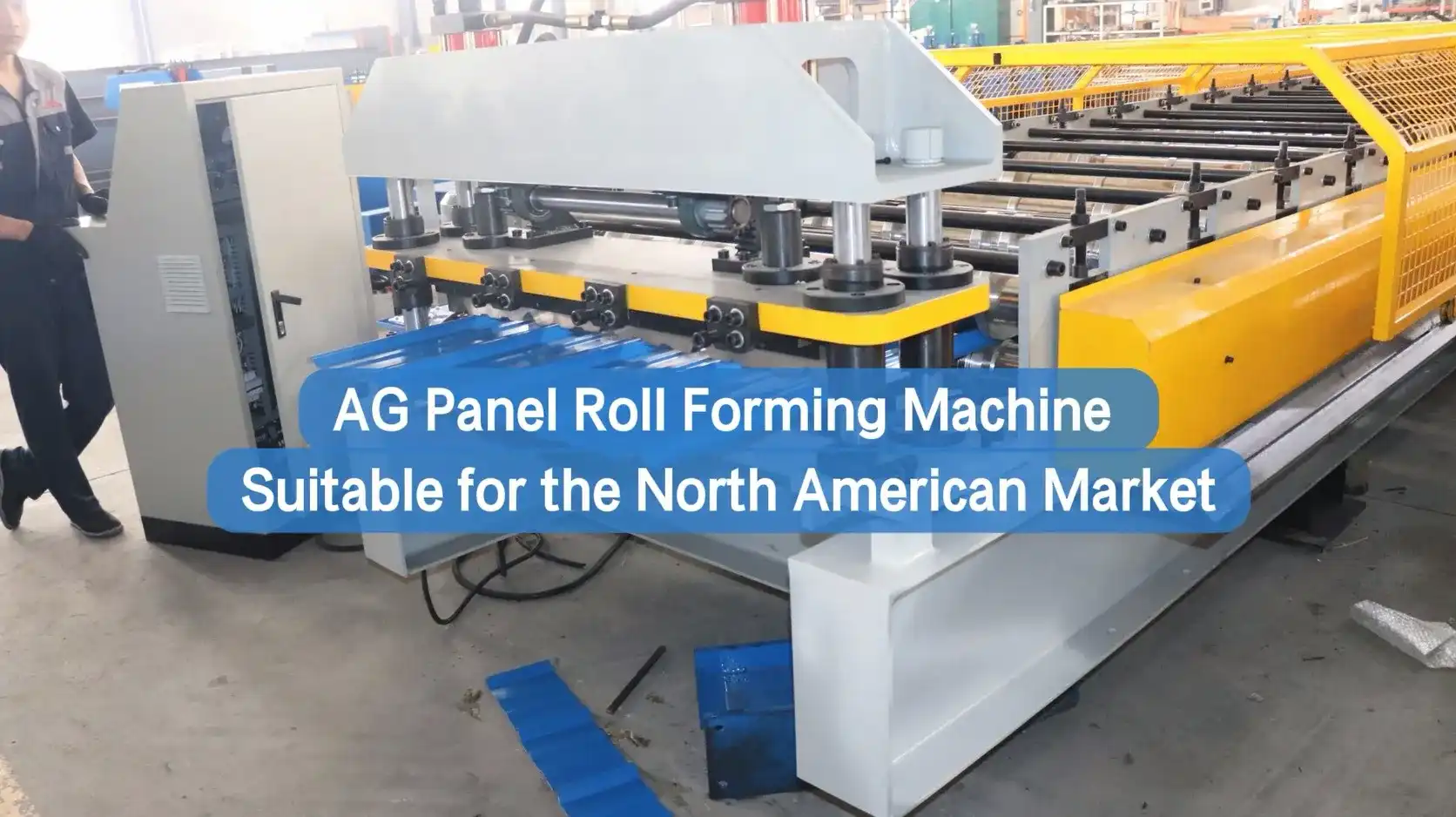 High-Speed AG Panel Roll Forming Machine for Mass Production